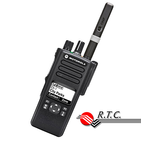 RICETRASMETTITORE PORTATILE DUAL MODE DMR VHF/UHF